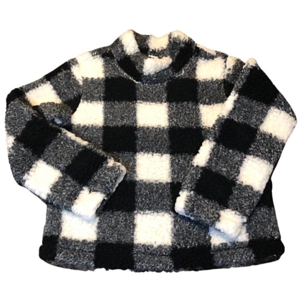 Old Navy Sherpa Cowl-Neck Pajama Top and Joggers Set
